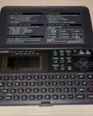 Casio Digital Diary anni '80 SF-4300A 32KB