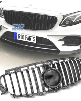 GRIGLIA PER MERCEDES W213 16-18 LOOK GT-R NERO LUC
