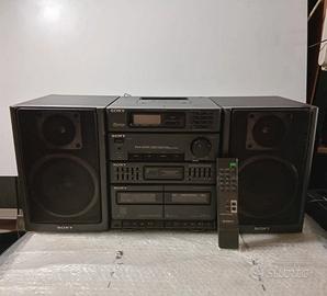 STEREO COMPATTO SONY MOD. FH-411 R + TELECOMANDO 