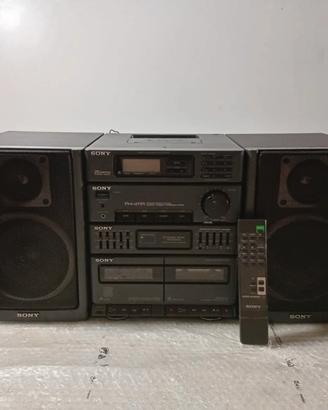 STEREO COMPATTO SONY MOD. FH-411 R + TELECOMANDO 