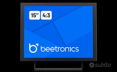 2 X MONITOR BEETRONICS 15 POLLICI