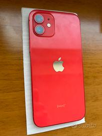 I phone 12 rosso Apple
