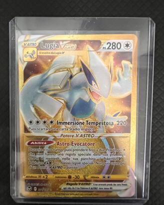 Pokemon Lugia V astro gold 211/195 ita tempesta