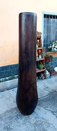vaso in legno di palma