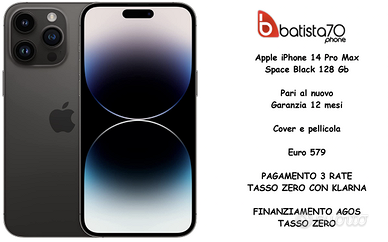 Apple iPhone 14 Pro Max Space Black 128 Gb