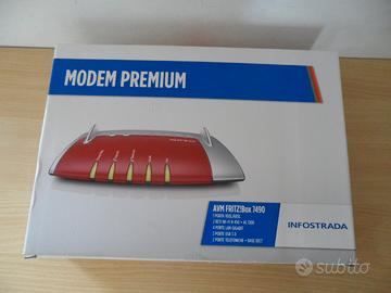 Modem Fritz Box 7490 (anche x Fibra) Come nuovo