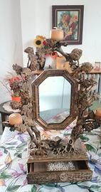 Specchiera fine '700 - Restaurata in Foglia d'Oro