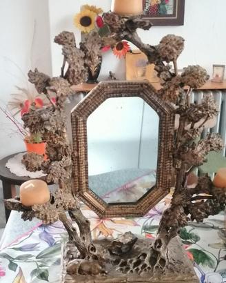 Specchiera fine '700 - Restaurata in Foglia d'Oro