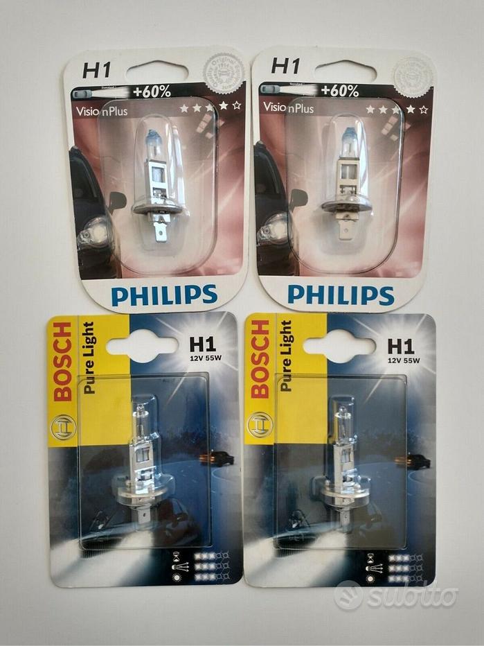 Kit Luci LED H1 per Fiat BRAVO 2 Anabbaglianti CANbus | Bianco Puro 6500K  8000LM