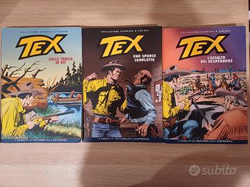 Tex 3 fumetti collezione storica a colori