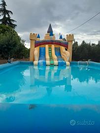 Scivolo e Piscina gonfiabile 