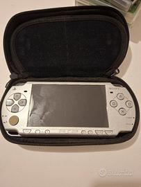 psp play station portable lite silver