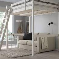 letto soppalco 140 x 200 x H214