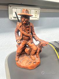 Statua in terracotta Francos Lascour