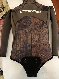 Muta Apnea Cressi Sub Seppia 7 MM