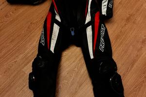 Tuta in pelle moto