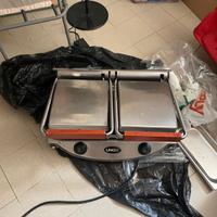 piastra e grill industriale 