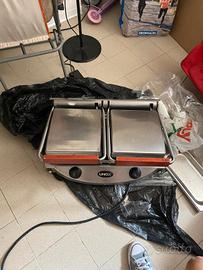 piastra e grill industriale 