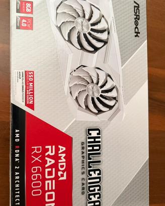scheda video rx6600 8gb nuova