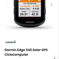 Garmin 540 solar