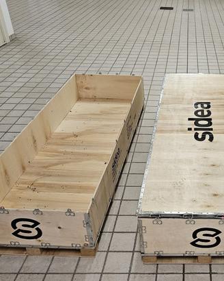 Bancale-Pallet di Legno n.2 - 204x72x37 cm