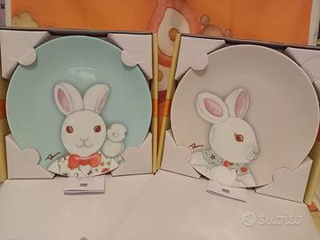 piatto coniglio magico lei lui colomba pasqua thun