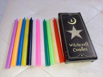 Candele Esoteriche Witch Strega Magia Wicca 