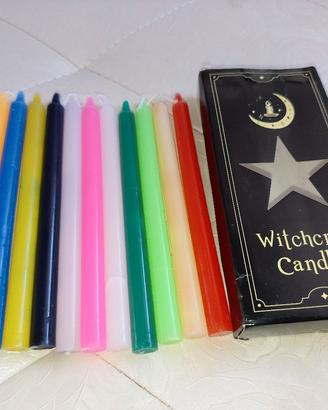 Candele Esoteriche Witch Strega Magia Wicca 