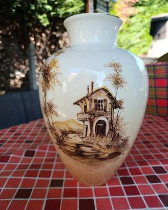 Vaso porcellana 27 x 16 cm marchio Bellagio Made I