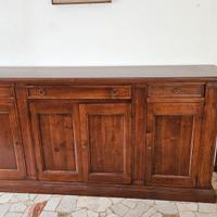 credenza in legno di noce