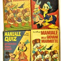 Quattro"Manuali"=WALT DISNEY"-vintage anni '69_'81