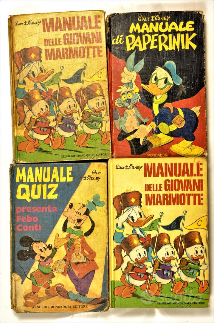 QuattroManuali=WALT DISNEY-vintage anni '69_'81 - Libri e Riviste In  vendita a Roma