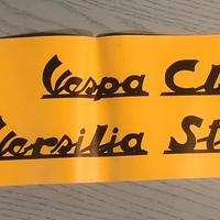 Fascia Vespa Club Versilia Storica