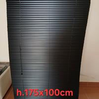 Tenda veneziana NERA in alluminio 100xh.175cm