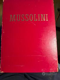 Volume storico sulla vita di Mussolini