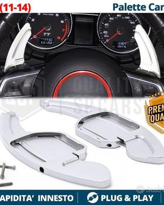 PALETTE Cambio Volante AUDI TT 8J Paddle Silver