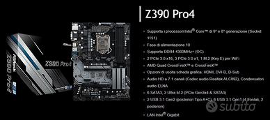I5 9600k + ASRock Z390 PRO4