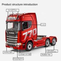 Camion RC Huina 1501 Scania 770S  1:18 Elettrico