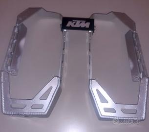 protezione rinforzi radiatori KTM enduro cross