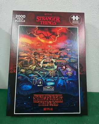 Puzzle 2000 pezzi Stranger Things Netflix