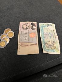 Vecchie monete in lire