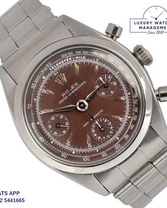 ROLEX Chronograph 6234 pre-Daytona 1957’s brown