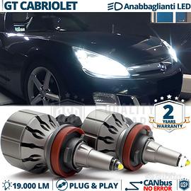 Kit Full LED H11 PER OPEL GT CABRIOLET Luce Bianca