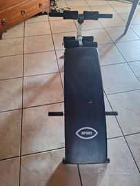 tre attrezzi palestra