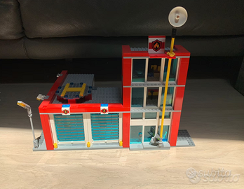 stazione pompieri lego
