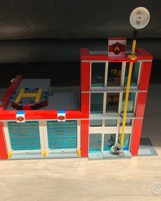 stazione pompieri lego