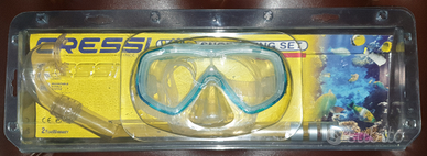 Maschera con tubo Cressi