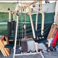 Stazione multifunzione pesi