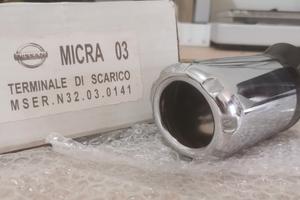 Terminale di scarico per Nissan Micra K12 