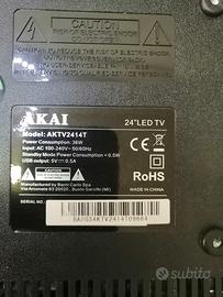 Tv Akai 24 led ricambi